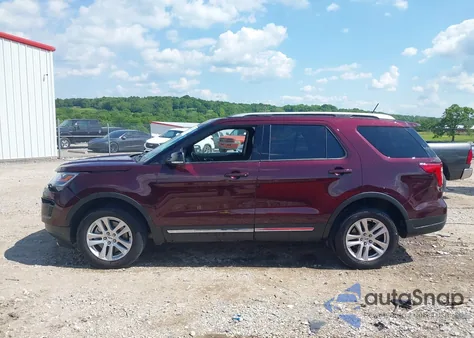 2018 Ford Explorer Xlt z USA, uszkodzony, nr VIN 1FM5K8D82JGB65275